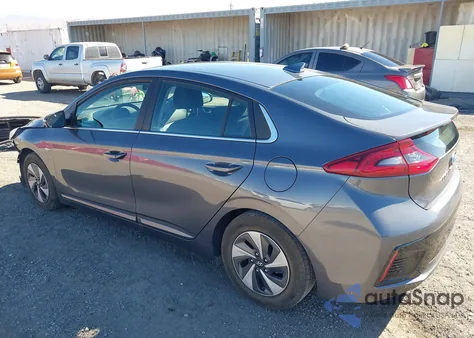 2019 Hyundai Ioniq Hybrid Sel из США, поврежденный, VIN KMHC75LC6KU111770